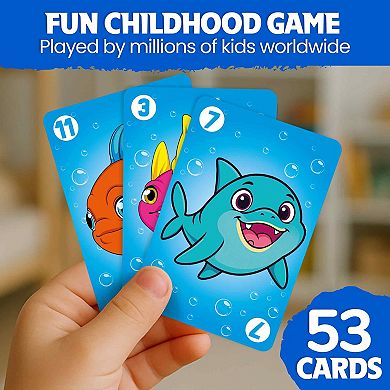 QUOKKA Card Game Go Fish for Kids 4-8 Years Educational & Engaging Family Game with Cute Characters