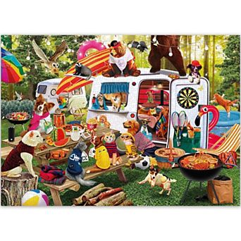 QUOKKA Jigsaw Puzzle 1000 pc Funny Animals Activity for Kids and Adults - Colourful Game for Family