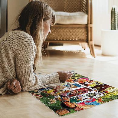 QUOKKA Jigsaw Puzzle 1000 Pcs Funny Animals Activity for Kids and Adults - Colourful Game for Family