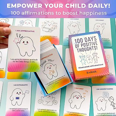 QUOKKA Kids Affirmation Cards Calming Mindfulness & Anxiety Relief for Children and Teens