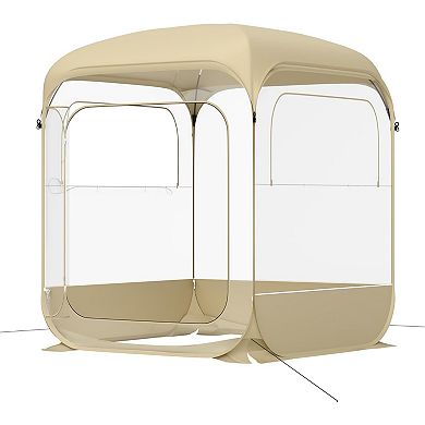 6 X 6 Ft Pod-outdoor Bubble Tent For 4-5 People