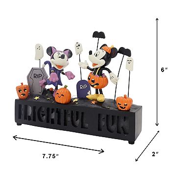 Celebrate Together™ Disney's Mickey Mouse & Minnie Mouse Frightful Fun LED Table Decor