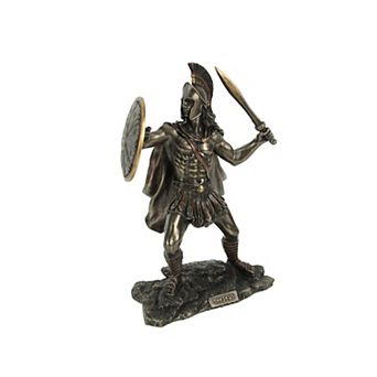 Theseus Greek Hero of Athens Bronze Finished Statue 8 in High