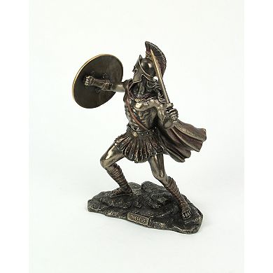 Theseus Greek Hero of Athens Bronze Finished Statue 8 Inches High
