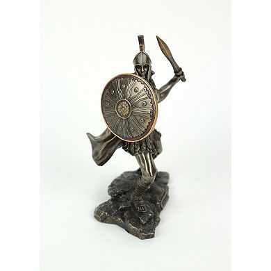 Theseus Greek Hero of Athens Bronze Finished Statue 8 Inches High