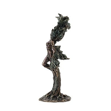 Bronze Finished Meliae The Forest Nymph Statue Greek Mythology