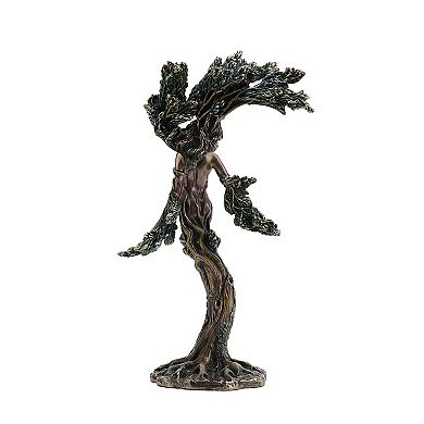 Bronze Finished Meliae The Forest Nymph Statue Greek Mythology