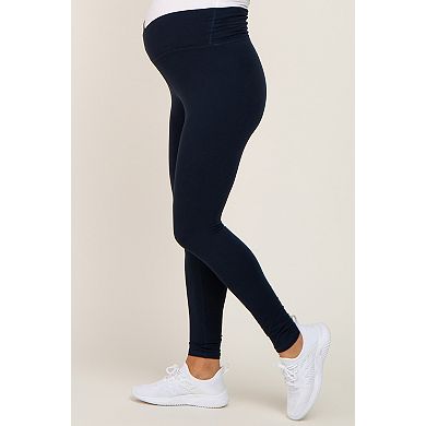 Maternity Crossover Waist Leggings