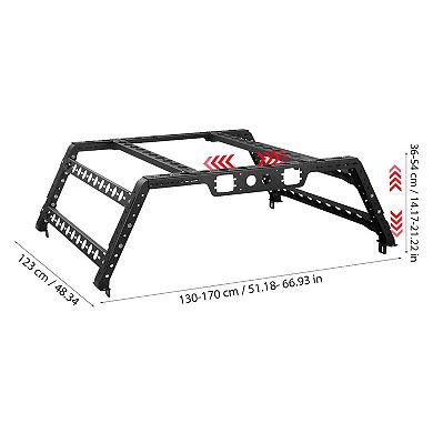 Universal Truck Bed Rack All Late Model Pickups and Jeep Gladiator