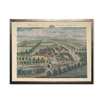 Estate Plan in Silver Frame