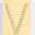 18k Gold Letter V