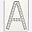 Silver Letter A