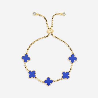 Clover Enamel Bracelet