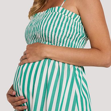 Maternity Motherhood® Smocked Maxi Dress
