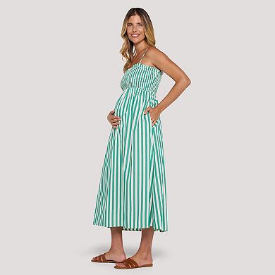 Maternity Motherhood® Smocked Maxi Dress