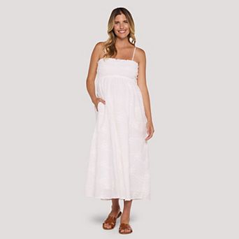 Maternity Motherhood® Smocked Maxi Dress