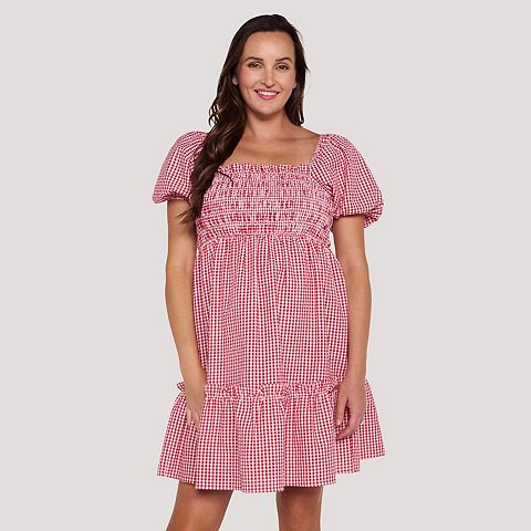 Женские платья Maternity Motherhood ® Puff Sleeve Mini Dress