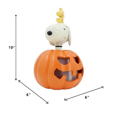 Celebrate Together™ Peanuts Snoopy & Woodstock Pumpkin LED Table Decor