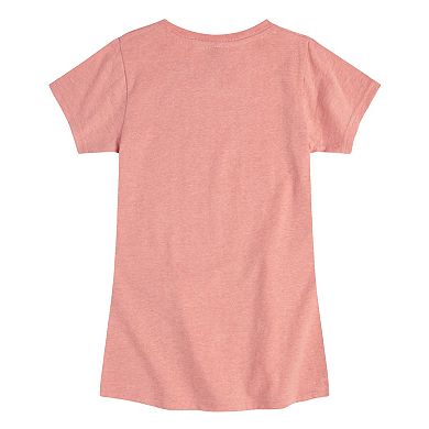 Girls 7-16 St. Patrick's Day Flamingo Truck Graphic Tee