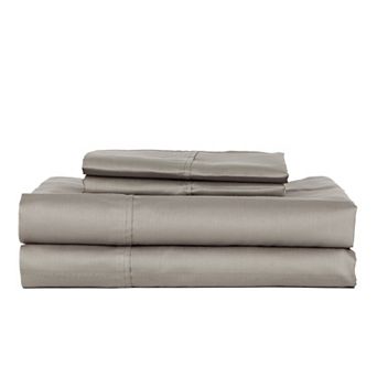 Premium Lightweight 330 Thread Count Cotton Sateen 4 pc Sheet Set