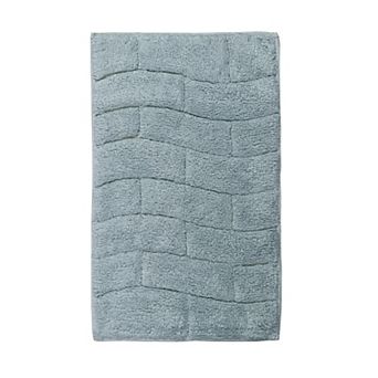 Stylish And Comfortable All Season Traditional New Tile Design Cotton Bath Rug