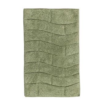 Stylish And Comfortable All Season Traditional New Tile Design Cotton Bath Rug