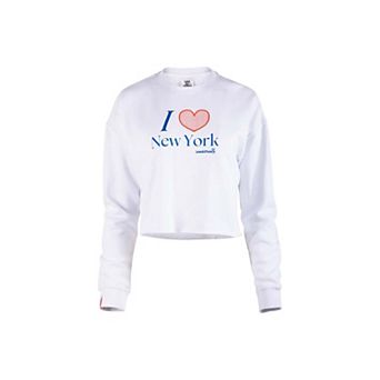 Love All Tennis Women's Lightweight Cropped Crew Pullover