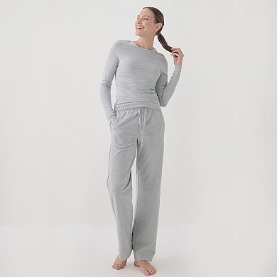 Organic Cool Stretch Fitted Long Sleeve Tee