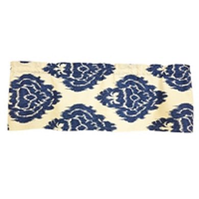 100% Cotton High Quality Flame Tailored Window Valance with 1.5" Rod Pocket 50" W X 12" L Navy
