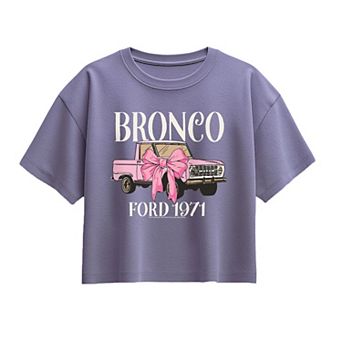 Girls 7-16 Ford 1971 Bronco Bow Boxy Tee