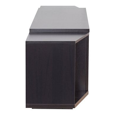 ENITIAL STAR Vinnie Modern Wood 72-Inch TV Stand in Cappuccino