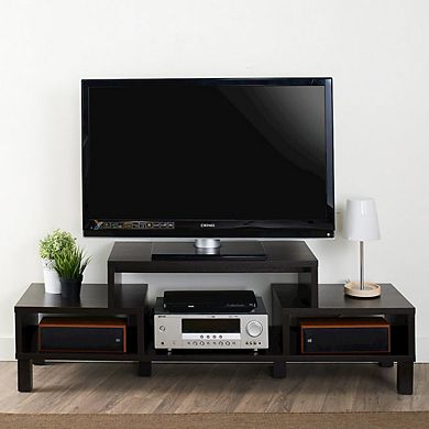 ENITIAL STAR Merino Modern Wood 60-Inch TV Stand in Brown