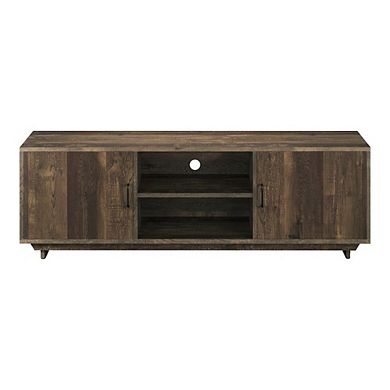ENITIAL STAR Krella Wood Rustic 62-Inch TV Stand in Reclaimed Oak