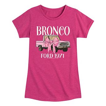 Girls 7-16 Ford 1971 Bronco Bow Graphic Tee