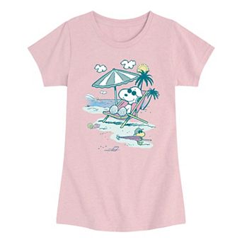 Girls 7-16 Peanuts Snoopy & Woodstock Graphic Tee