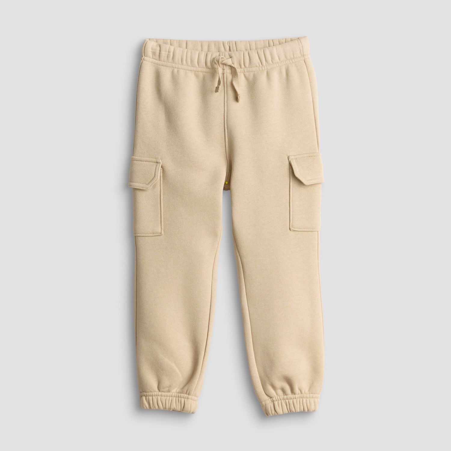 Брюки Jumping Beans® Cargo Fleece Jogger для мальчиков-малышей, цвет: Бежевый — фото 1