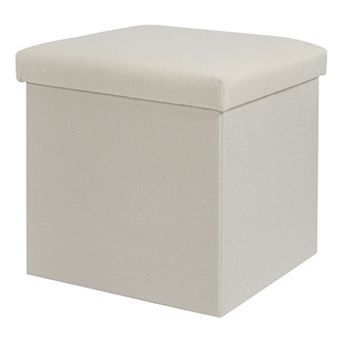 The Big One® Collapsible Storage Ottoman with Lid