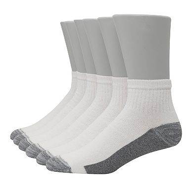 Men's Hanes® Ultimate Ultra Cushion Ankle Socks 6-Pack