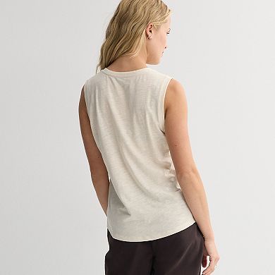 Women's Sonoma Goods For Life® Everyday Crewneck Tank Top