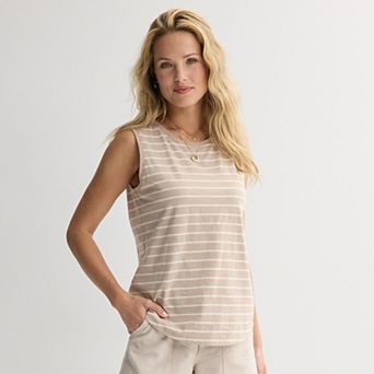 Women's Sonoma Goods For Life® Everyday Crewneck Tank Top
