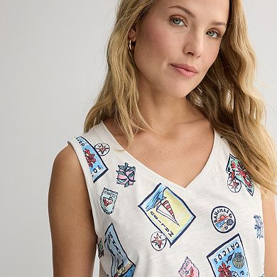 Women's Sonoma Goods For Life Everyday V-Neck Tank Top