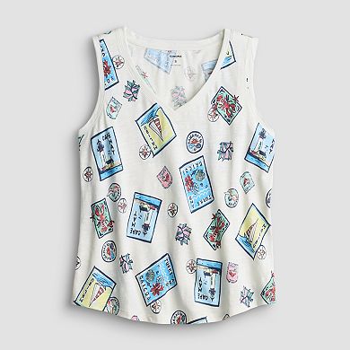 Women's Sonoma Goods For Life Everyday V-Neck Tank Top