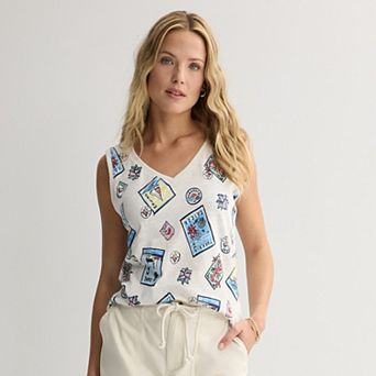 Women's Sonoma Goods For Life® Everyday V-Neck Tank Top