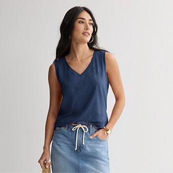 Women's Sonoma Goods For Life® Everyday V-Neck Tank Top