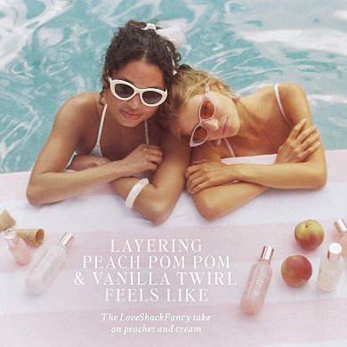 Peach Pom Pom Hair & Body Mist