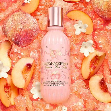 Peach Pom Pom Hair & Body Mist