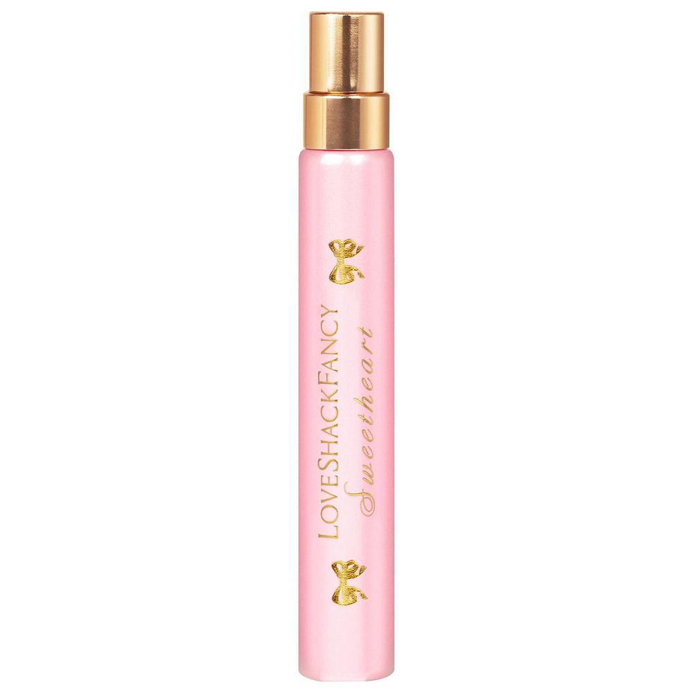 LoveShackFancy Sweetheart Eau de Parfum with Raspberry and Peach Travel Spray