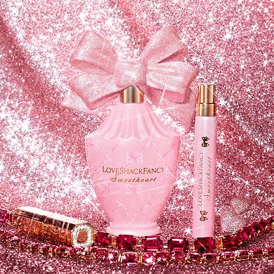 Sweetheart Eau de Parfum with Raspberry and Peach Travel Spray