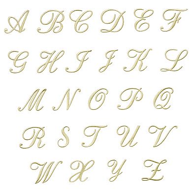 Linum Home Textiles ADORNIA Scallop 3-pc. Personalized Towel Set