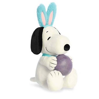 Aurora Medium Adorable Stuffed Animal 11" Easter Snoopy With Egg Peanuts